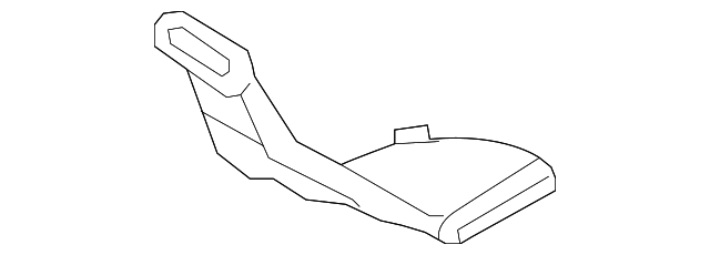27832EH00A Деталь HEATER DUCT, RIGHT