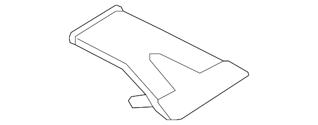 27831EG000 Деталь HEATER DUCT, RIGHT
