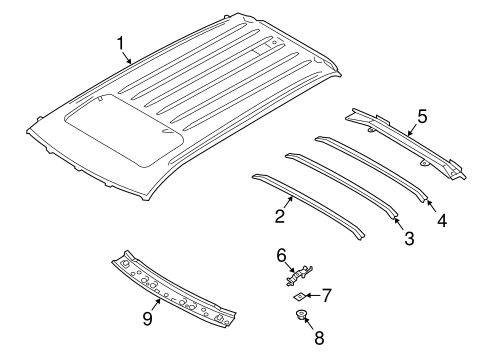 Outlander ROOF & COMPONENTS