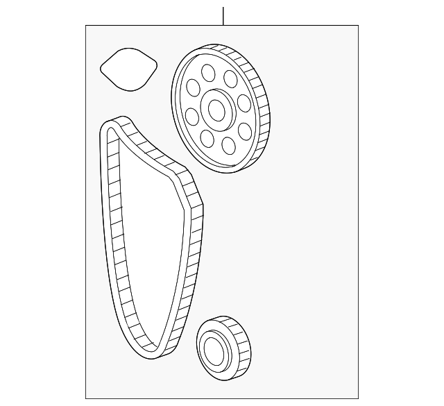 7B0-198-026 Деталь TIMING DRIVE PKG
