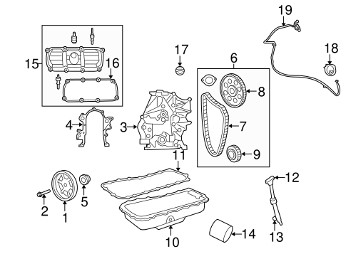 Routan ENGINE PARTS