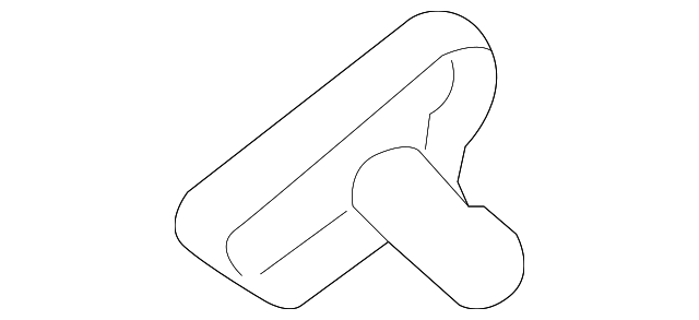88026-C6000WK Деталь RECLINE HANDLE, RIGHT