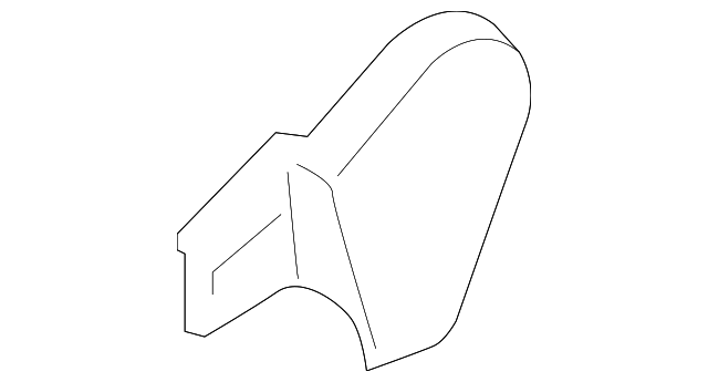 88292-C6000WK Деталь INNER COVER, RIGHT