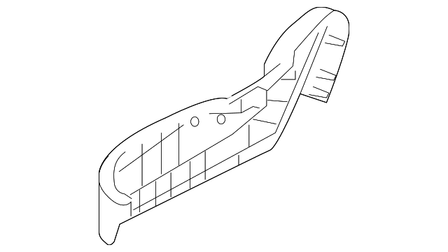 88291-C6100WK Деталь OUTER COVER, RIGHT