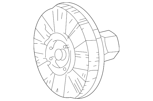 52029300AE FAN CLUTCH