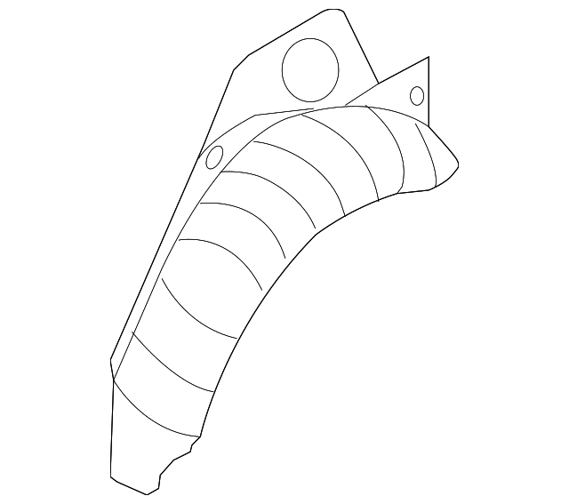 41-21-7-297-941 Деталь INNER WHEELHOUSE, LEFT
