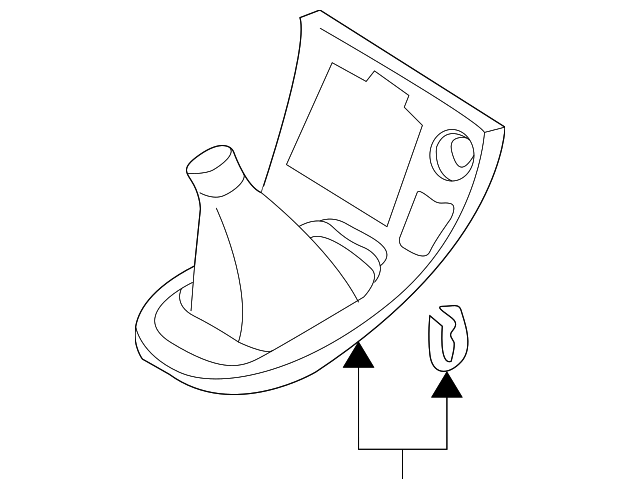 96935-3Y000 Деталь SHIFT BOOT