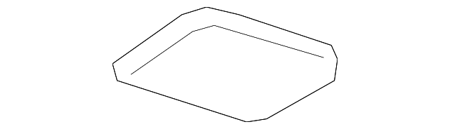 22953072 SUNVISOR COVER, LEFT