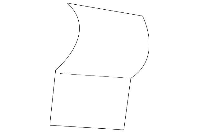 1BC661J3AA Деталь SEAT BACK COVER, LEFT