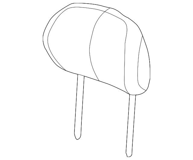 WA521L2AA Деталь HEADREST, RIGHT