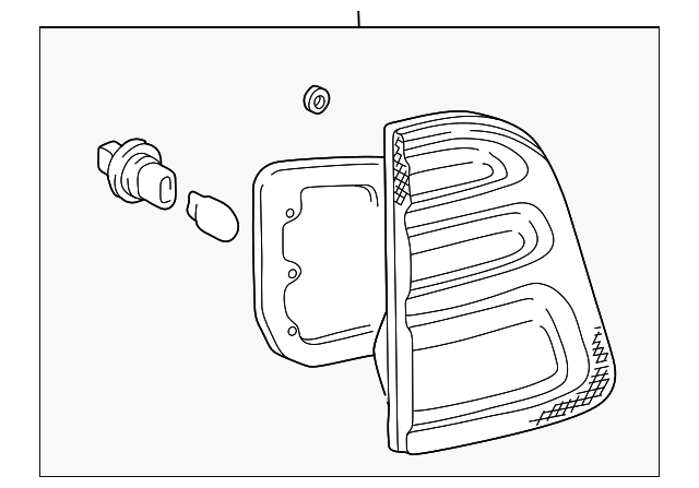 81590-60050 TAIL LAMP ASSY, LEFT