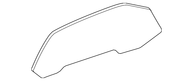 15270577 Деталь DOOR GLASS, RIGHT