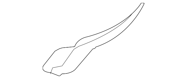 91423FG000 Деталь COWL SIDE PANEL, RIGHT