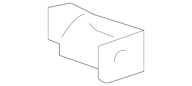 67857-30040 FRONT W'STRIP PROTECTOR, LEFT