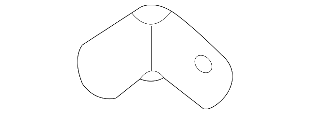71176-2P000 Деталь HINGE PILLAR UPPER BRACKET, LEFT