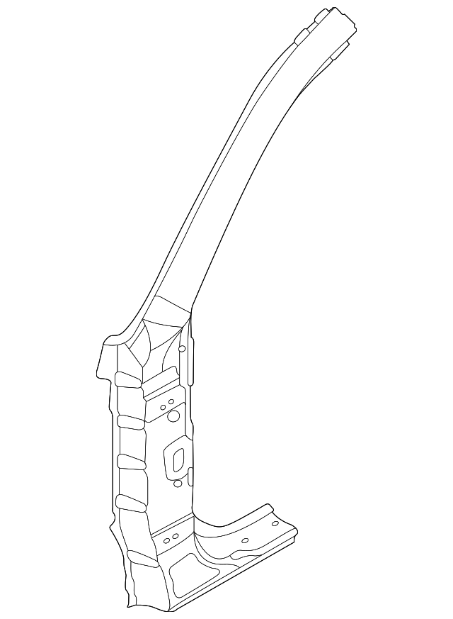 71120-1UA00 Деталь HINGE PILLAR, RIGHT