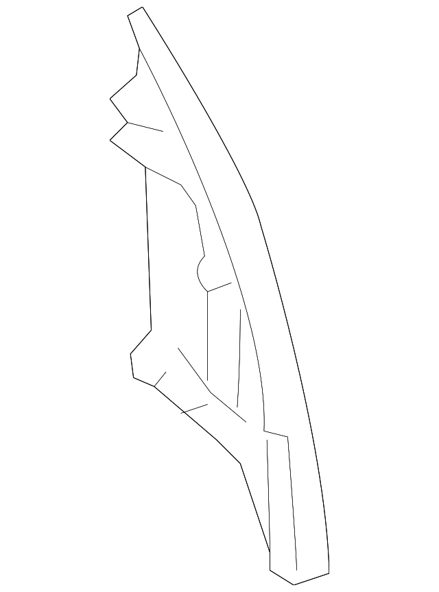 55317-AE010-B0 Деталь SIDE PANEL, RIGHT