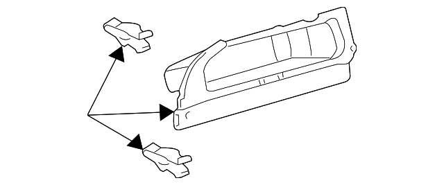 55452-AE010-B0 Деталь STORAGE BOX