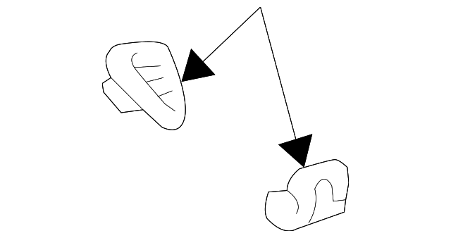 55962-AE010-B0 Деталь DEFROSTER NOZZLE, RIGHT