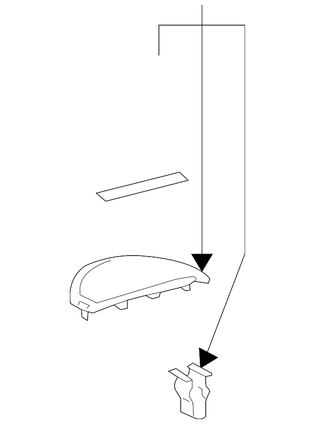 55474-AE010 Деталь TOP FINISH PANEL