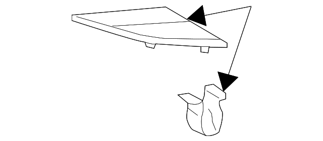 55473-AE010-B0 Деталь SPEAKER TRIM PNL, RIGHT