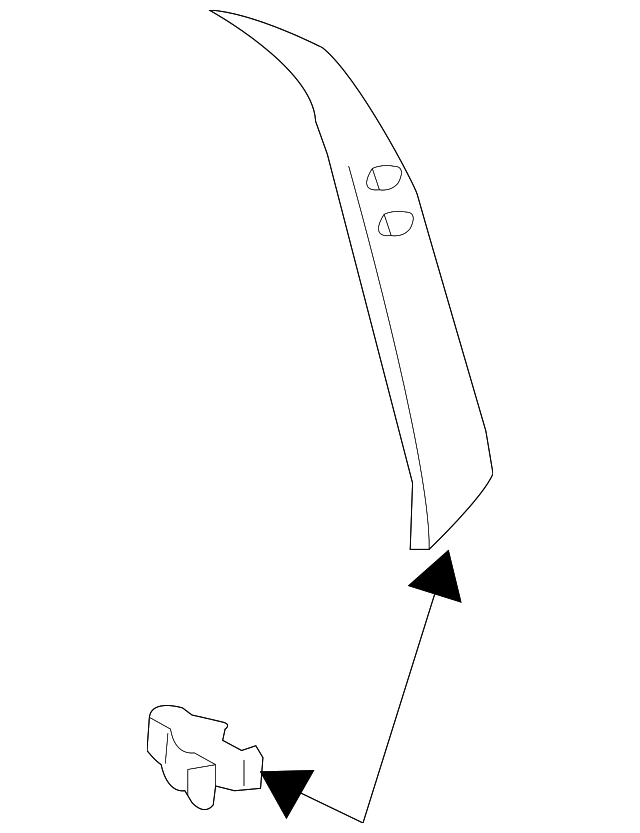 55413-AE010 Деталь RADIO TRIM, RIGHT