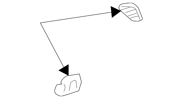 55961-AE010-E0 Деталь DEFROSTER NOZZLE, LEFT
