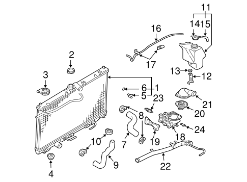 Lancer RADIATOR & COMPONENTS