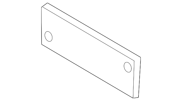86519-3W000 Деталь LICENSE BRACKET