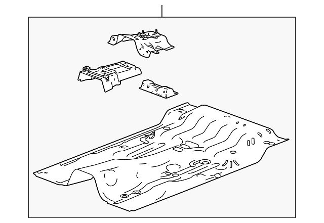 20760836 Деталь FLOOR PAN ASSY