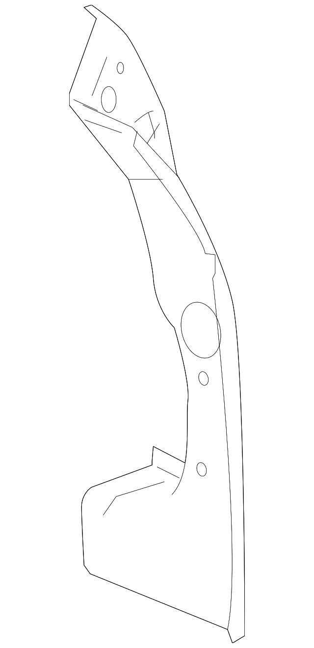 15761723 Деталь INNER PANEL, LEFT