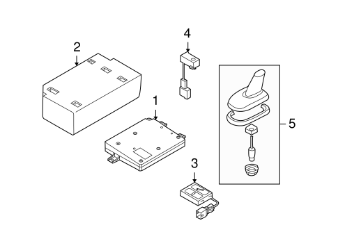 Golf COMMUNICATION SYSTEM COMPONENTS