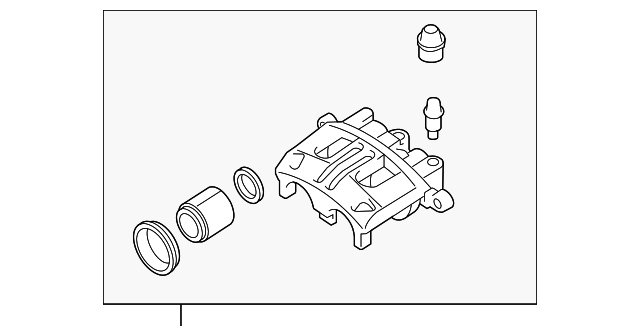5511078J00 Деталь CALIPER, RIGHT