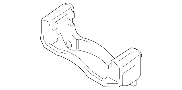 5516178J01 Деталь CALIPER SUPPORT, RIGHT