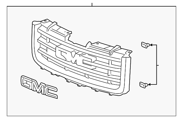 25825523 GRILLE