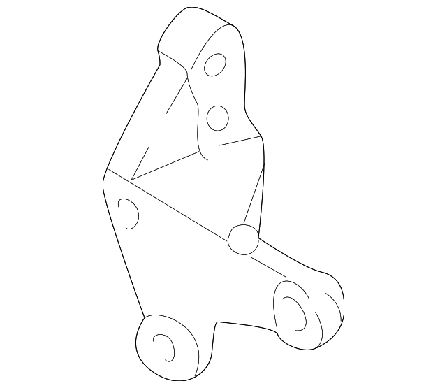 0K30E-39030B Деталь FRONT SUPPORT BRACKET