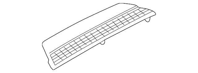 8E0-819-635-C-26Z Деталь DEFROSTER GRILLE