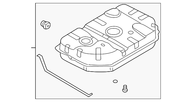 0K52Y-42110A FUEL TANK
