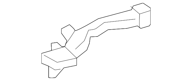 55971-04010 Деталь DEFROSTER DUCT, LEFT