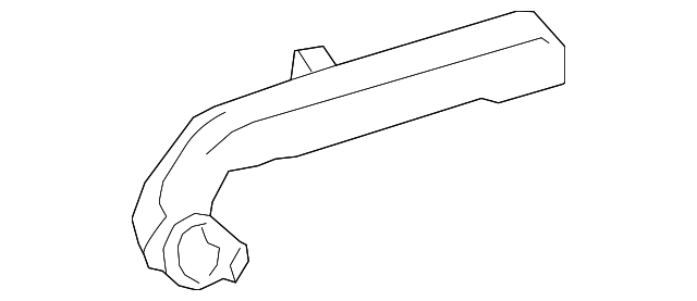 55843-04080 Деталь HEAT DUCT, LEFT