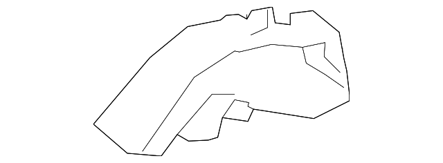 87230-04020 Деталь SIDE DUCT, LEFT