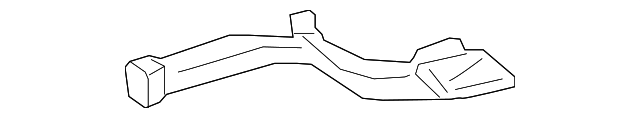 55972-04010 Деталь DEFROSTER DUCT, RIGHT