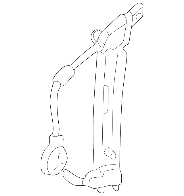 6L8Z-7827001-BA Деталь WINDOW REGULATOR, LEFT