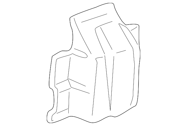 12463088 HEAT SHIELD, RIGHT