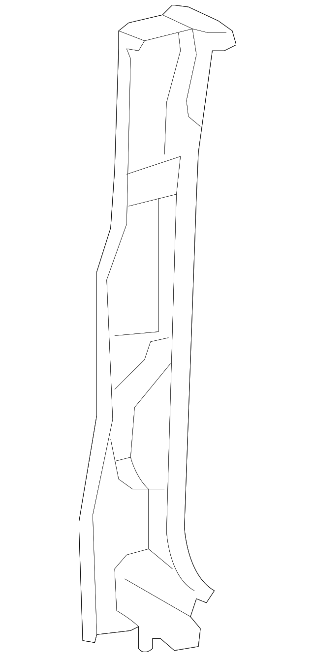 5104208AA Деталь INNER PANEL, RIGHT