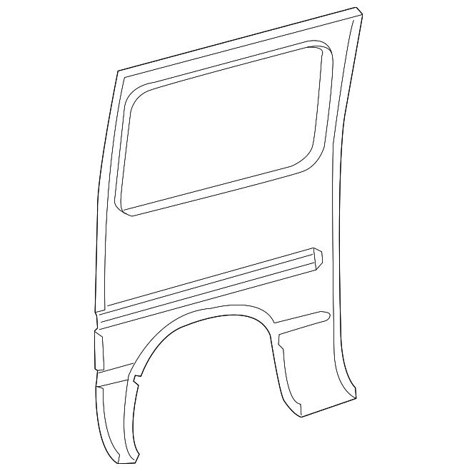 5131138AA Деталь REAR OUTER PNL, RIGHT