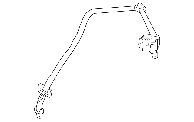 96414894 Деталь CENTER BELT ASSY