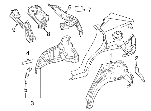 NX200t INNER STRUCTURE