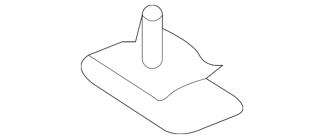 13363-05126 Деталь PKG TRAY TRIM NUT