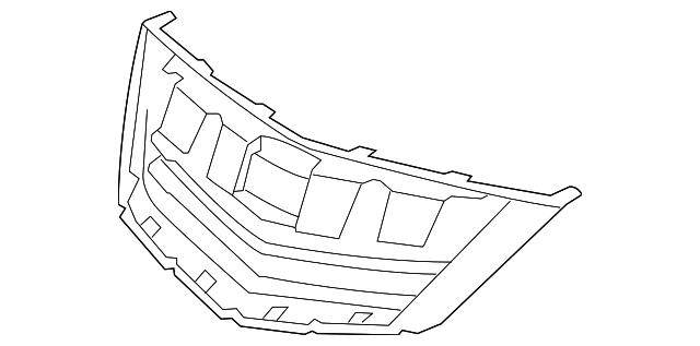 71121-SJA-A51ZA Деталь BASE, FR. GRILLE *NH791M* (MAGMA GRAY 2 